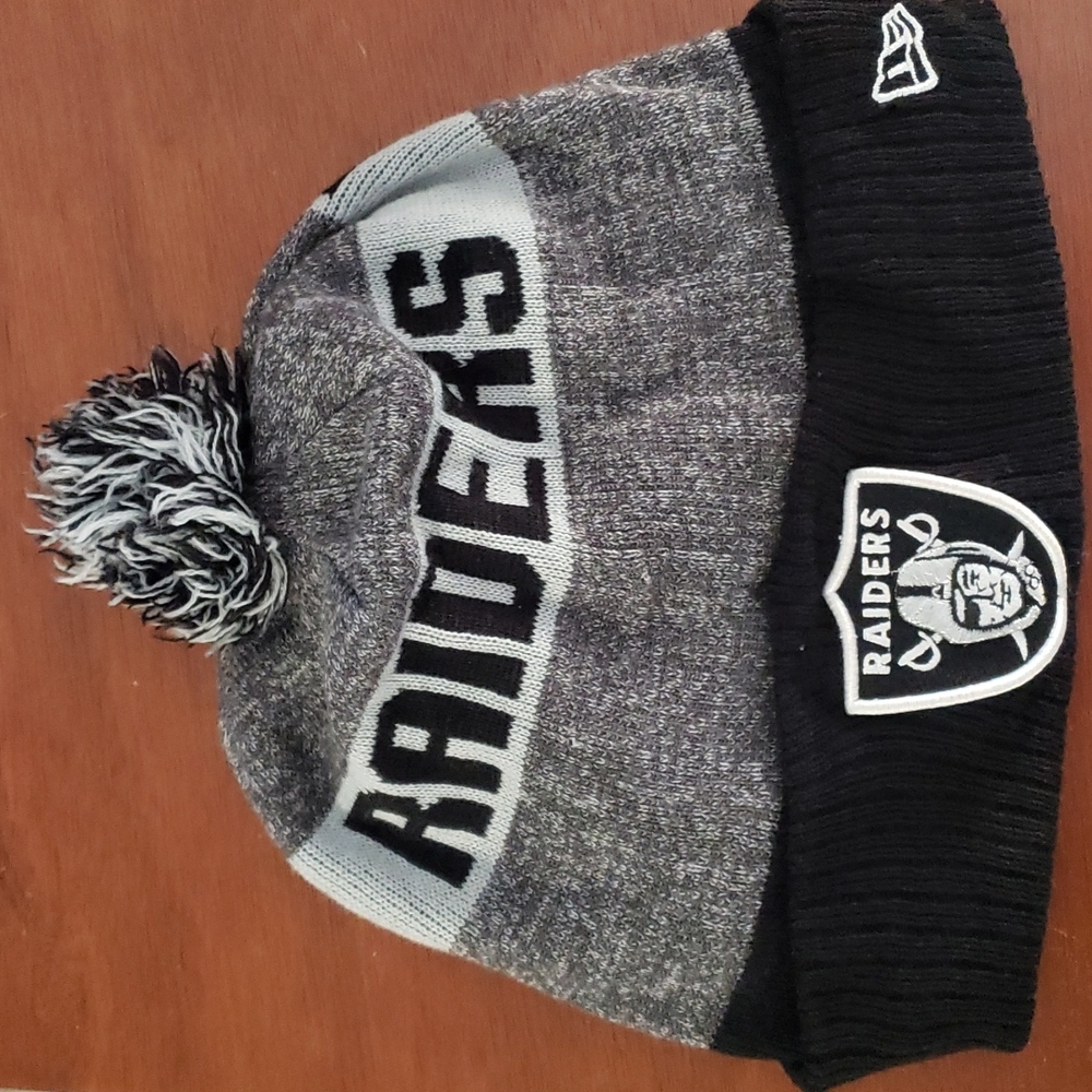 Raiders beanie